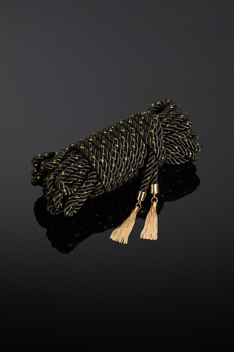 House of SXN Ligata Rubra Conductive Restraint Rope Black