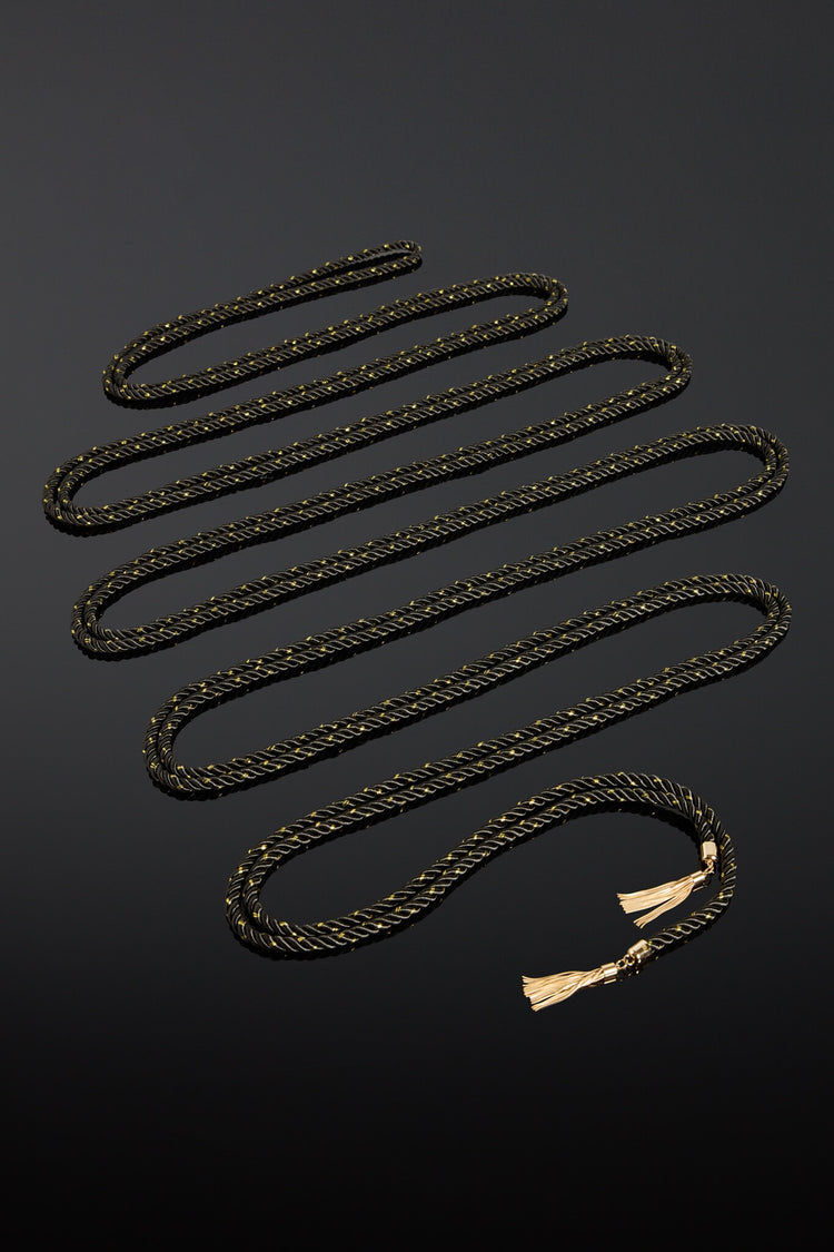 House of SXN Ligata Rubra Conductive Restraint Rope Black