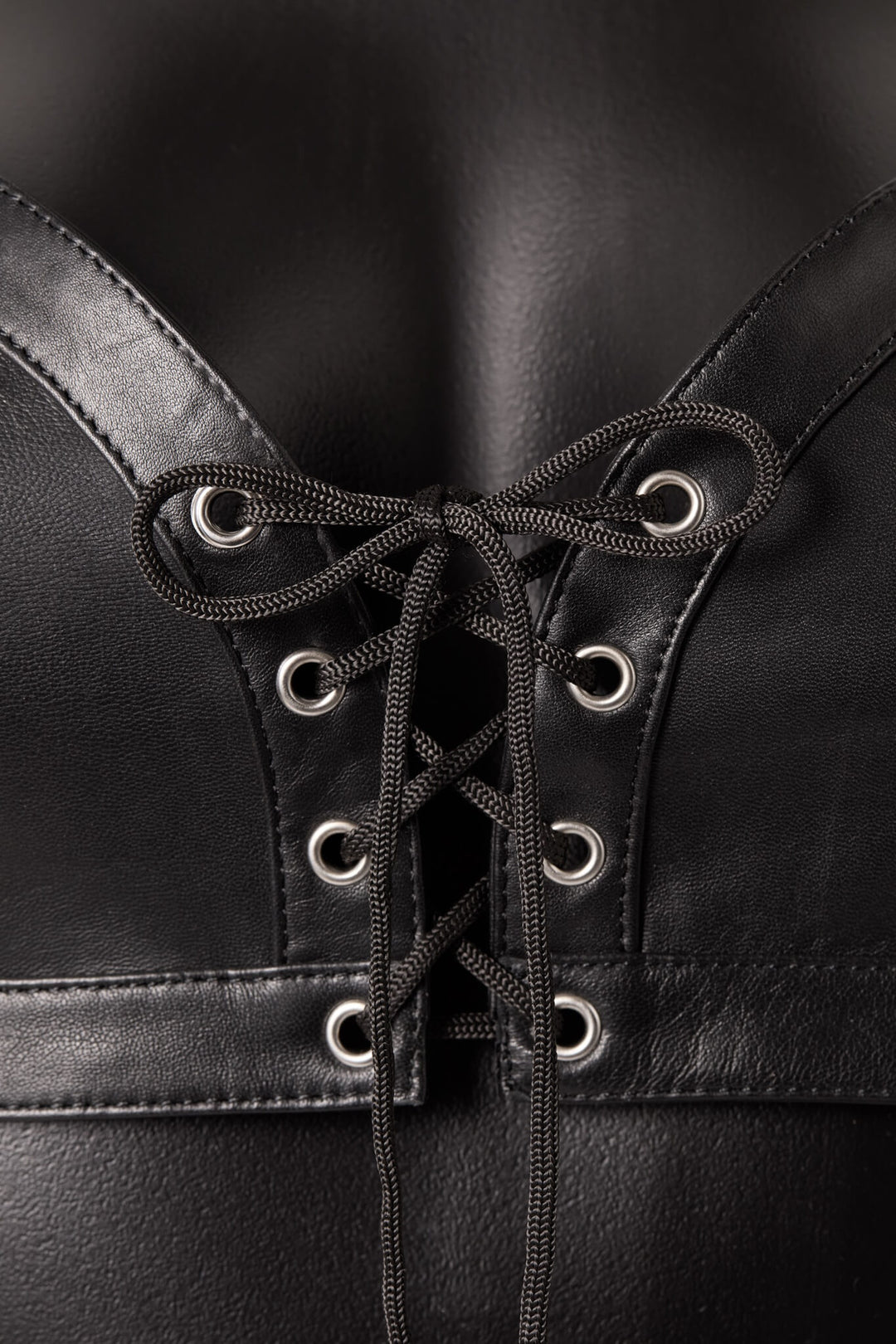 Alecto Leather Bra Top