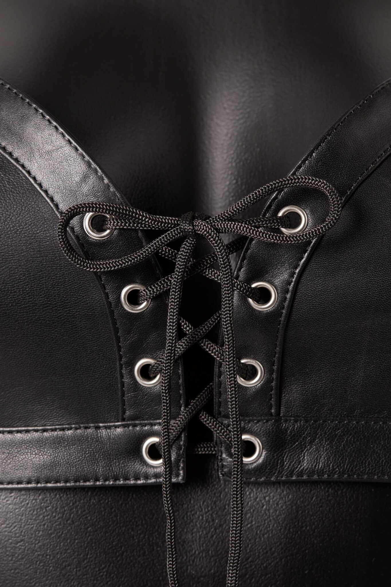 Alecto Leather Bra Top