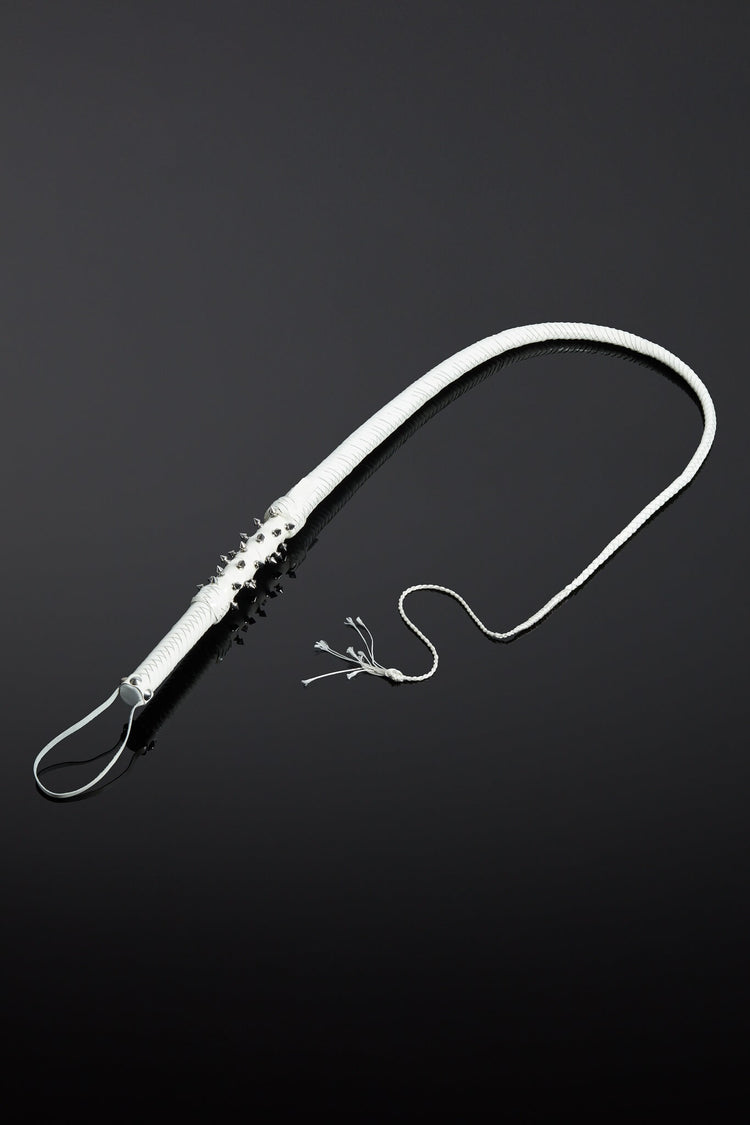 House of SXN Albus Patent Leather Whip