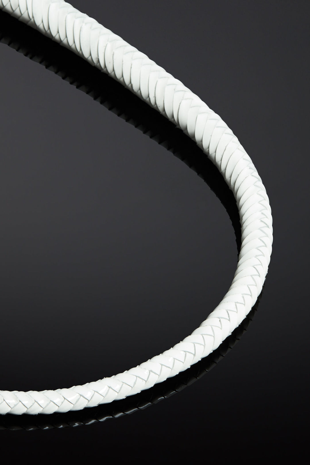 House of SXN Albus Patent Leather Whip