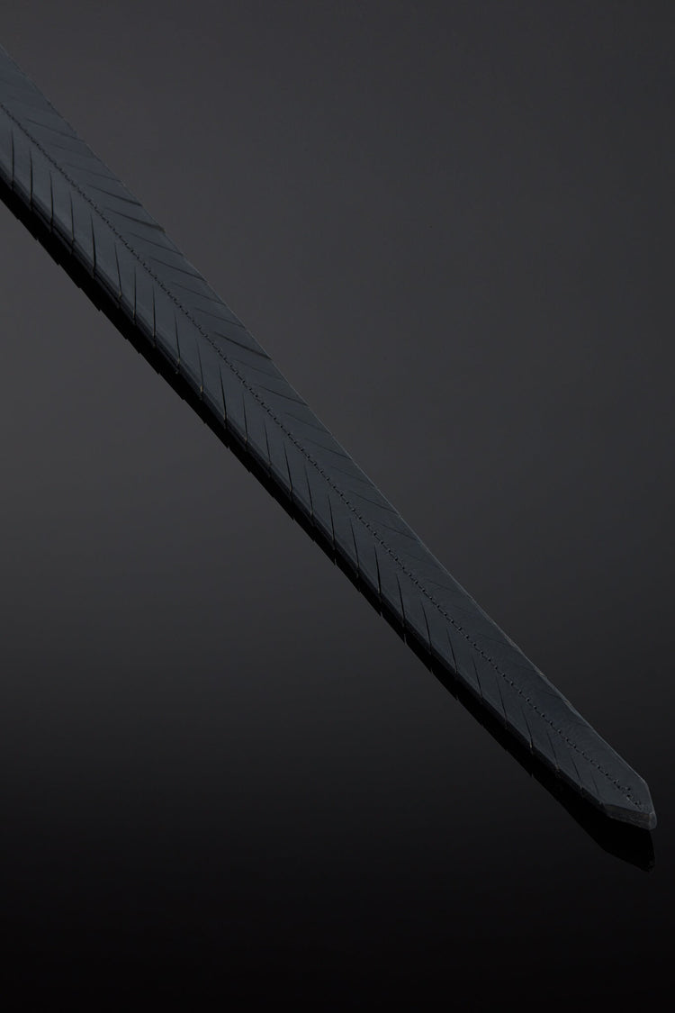 Pluma Feathered Leather Impact Tail