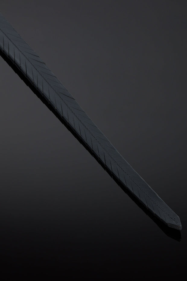 Pluma Feathered Leather Impact Tail
