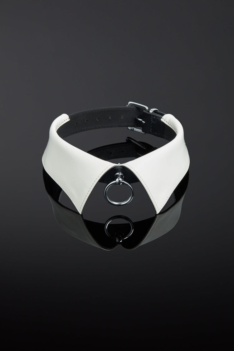 Pristinum Patent Leather Slave Collar