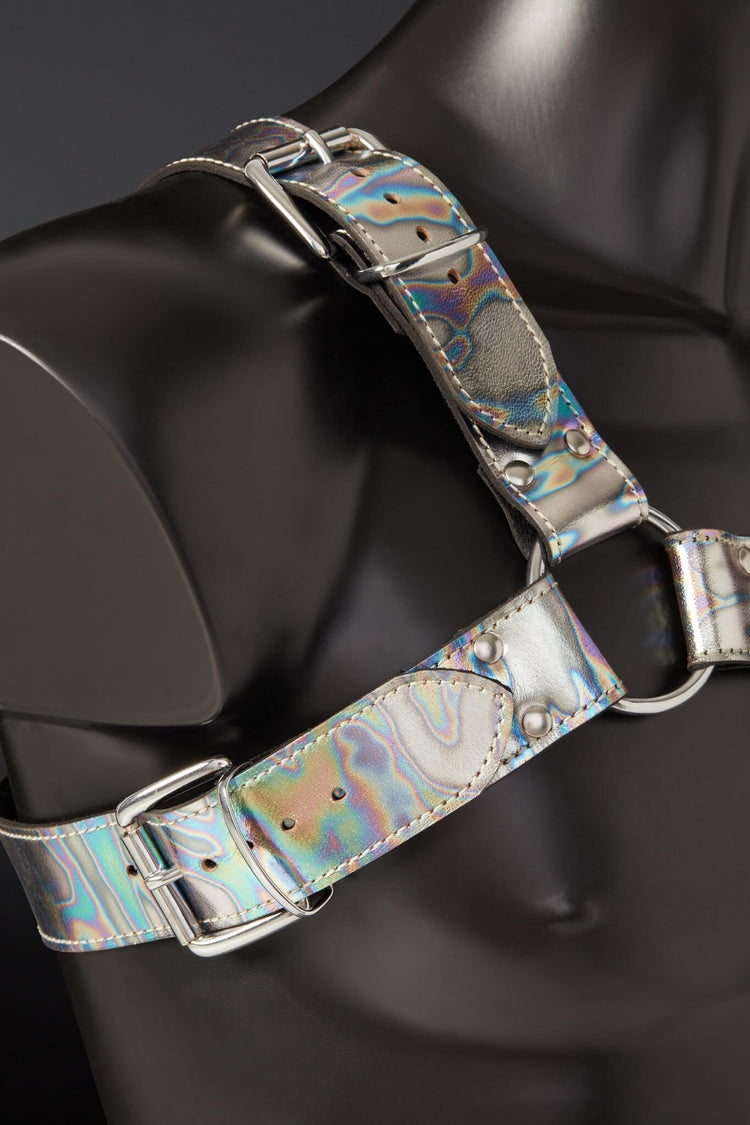 Psychedelia Leather Chest Harness