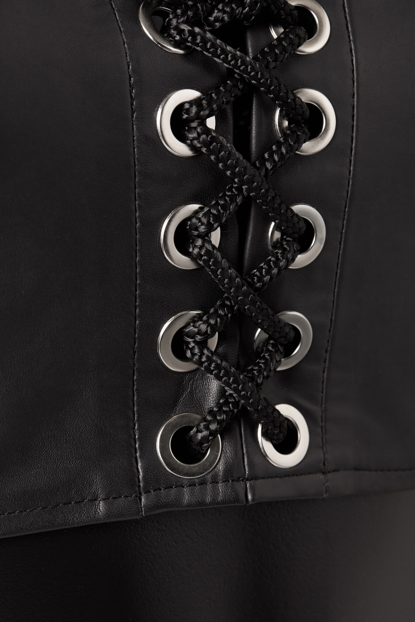 Lacis Corium Leather Bralette