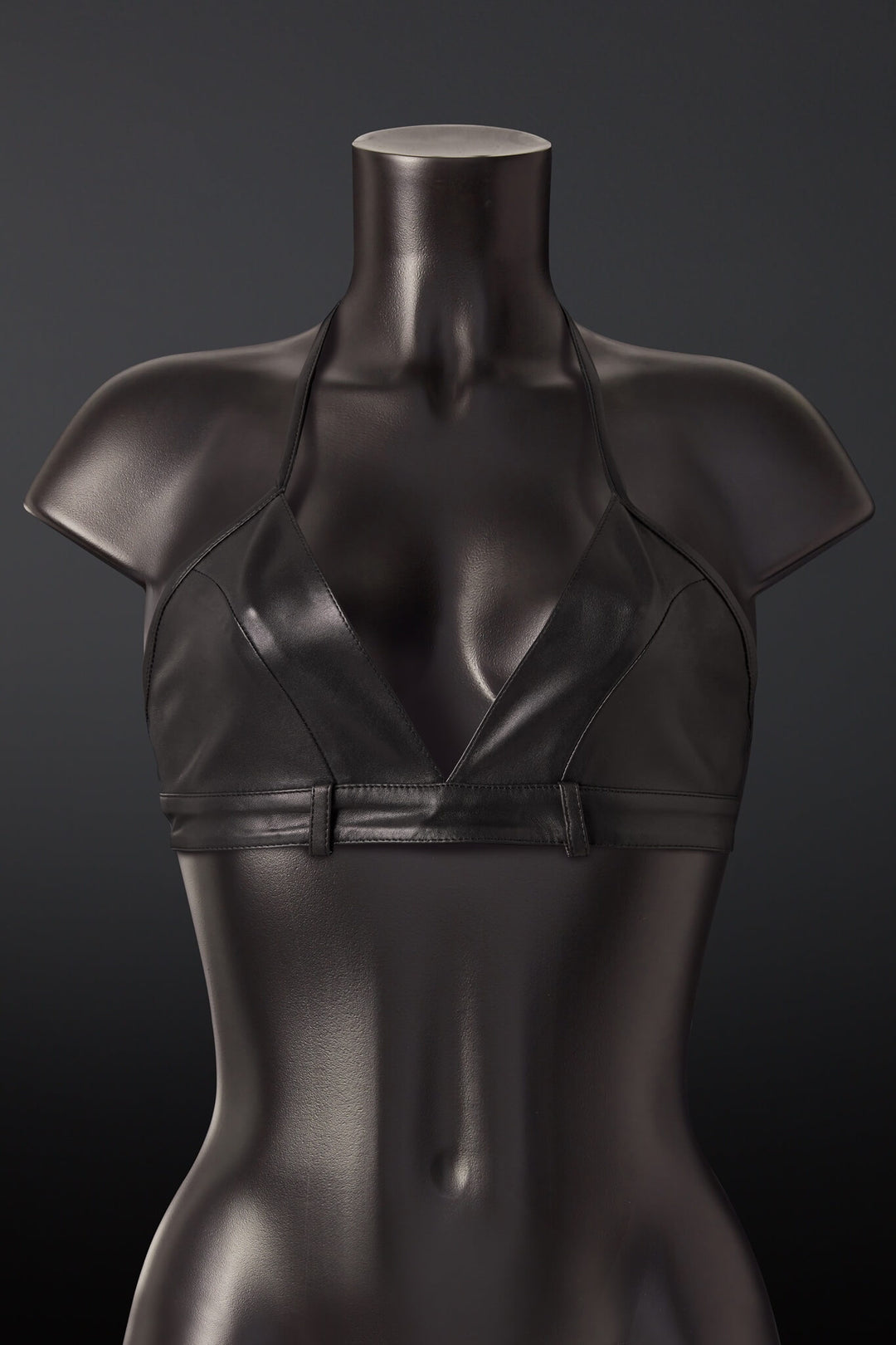 Lora Corium Leather Top
