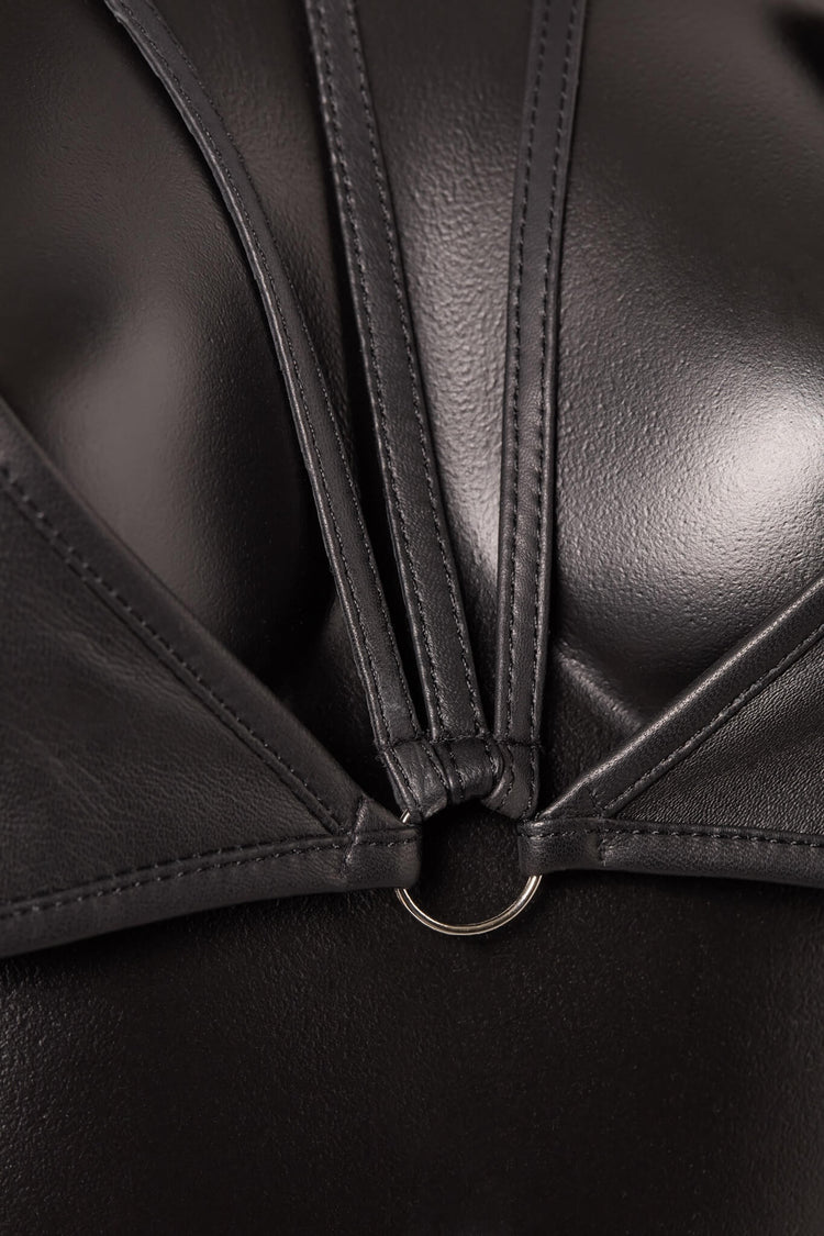 Nocturne Leather Top