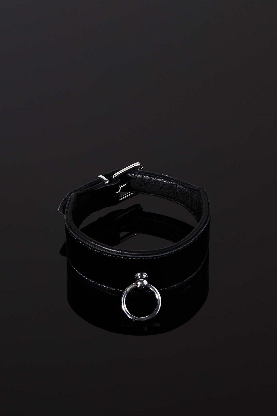 House of SXN Luxury Leather Bondage Padded Slave Collar
