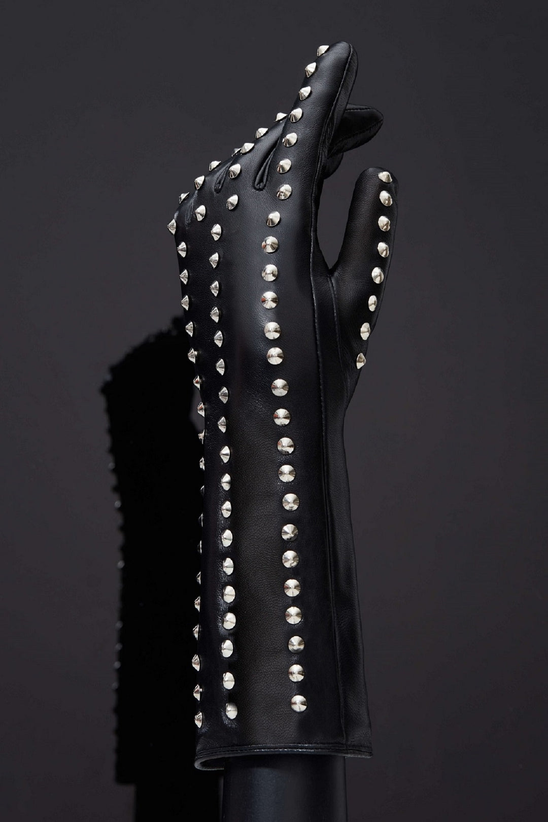 House of SXN Leather Gloves with Rivets