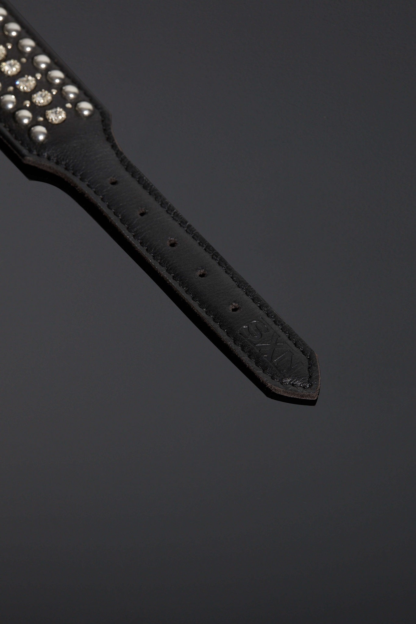 House of SXN Opulenta Leather Slave Collar 3