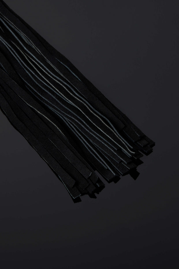 House of SXN Servage Snap Chain Suede Bondage Flogger 2