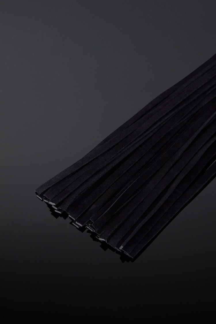 House of SXN Leather Cord Suede Flogger