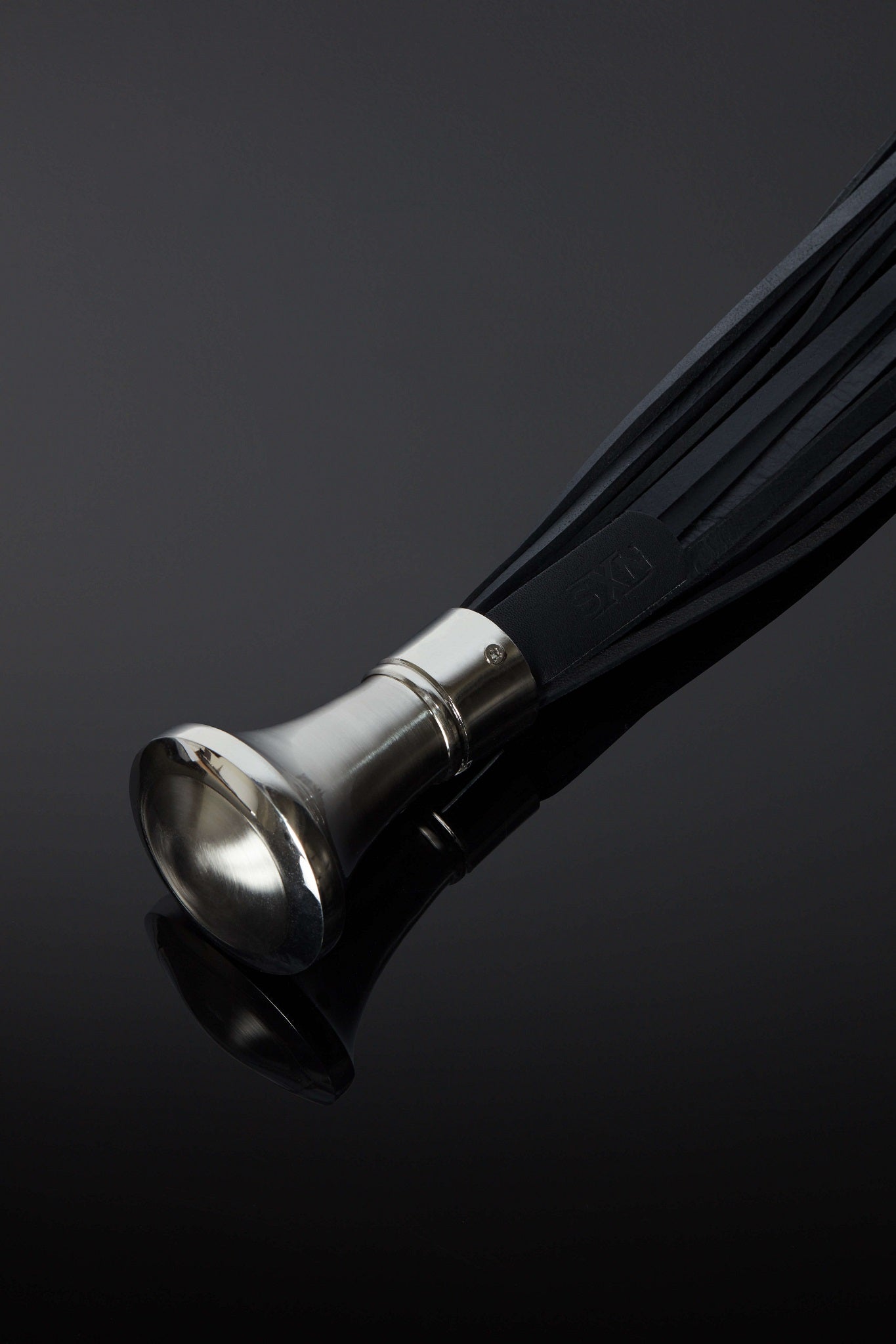 House of SXN Dyonsis Leather Flogger Close Up