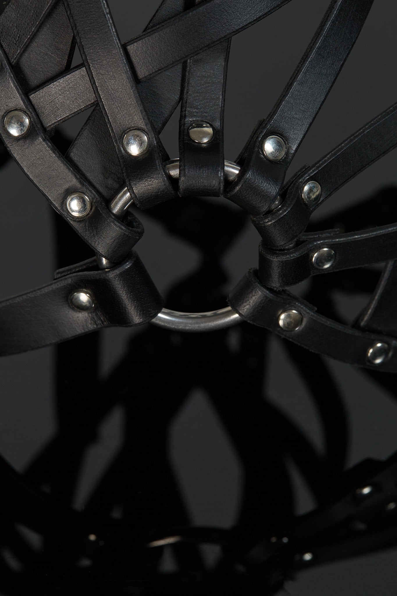 Closeup shot of Coppulatta mask