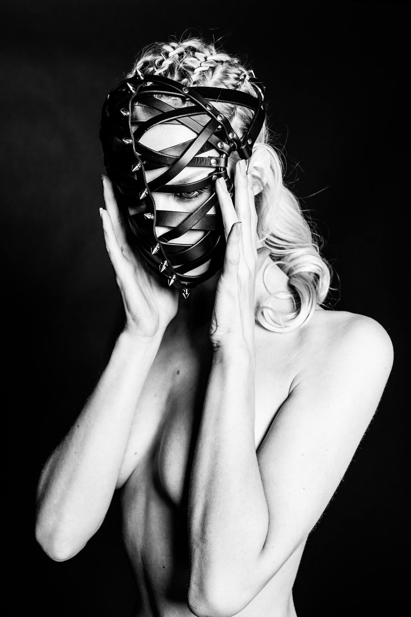 House of SXN Leather Sense Domina Mask
