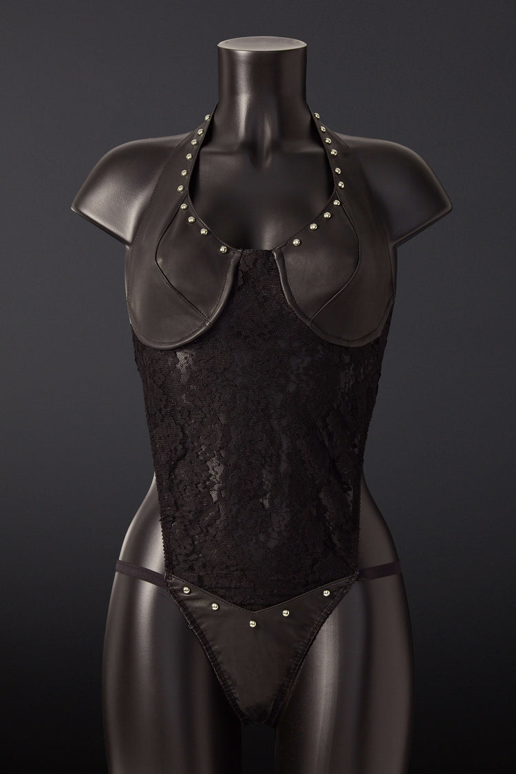 House of SXN Leather Sense Corsage