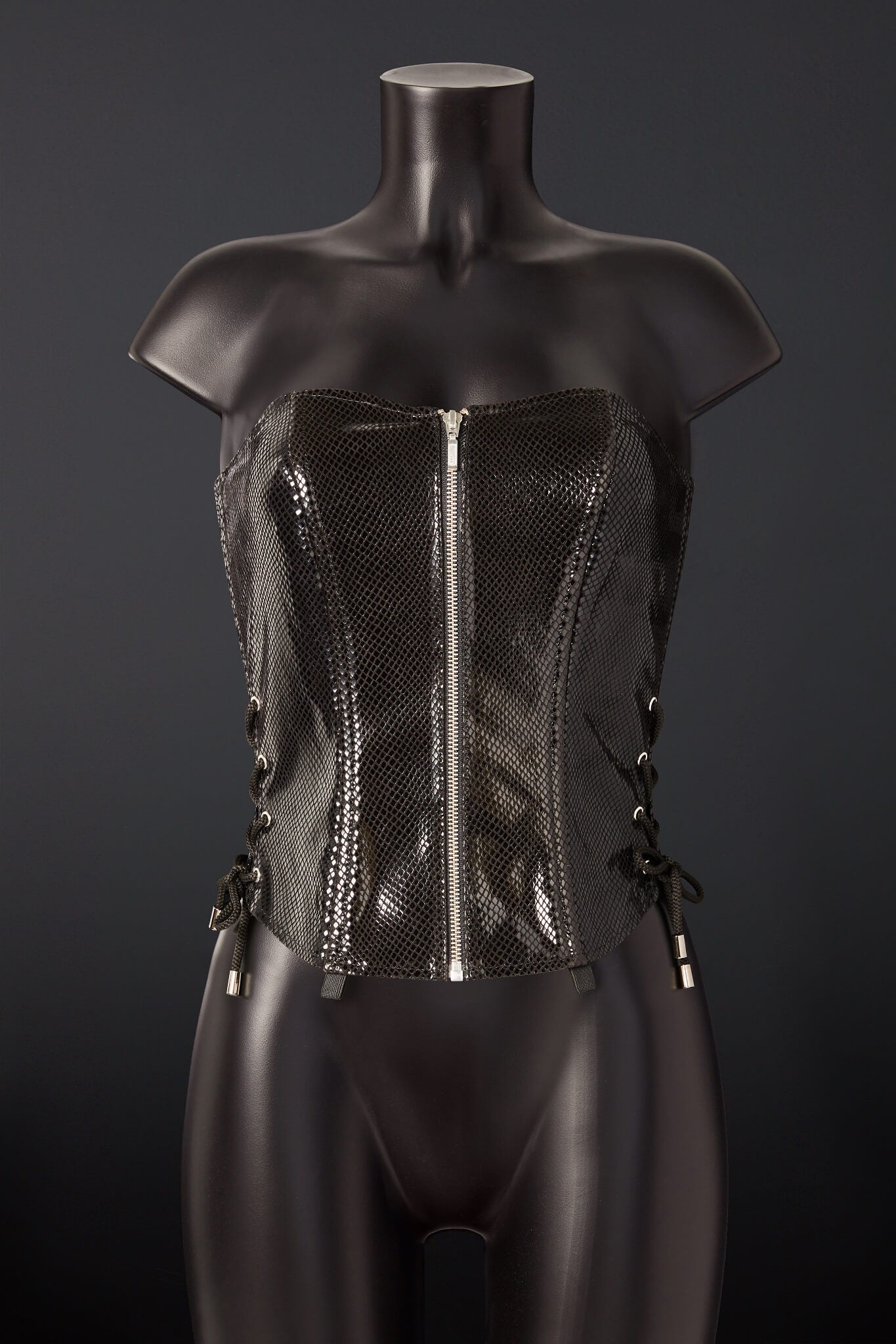 House of SXN Serpens Snake Skin Corset 1