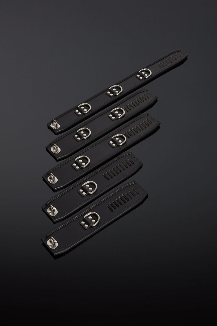 House of SXN Ultra Asylum 5 Piece Leather Restraint Set