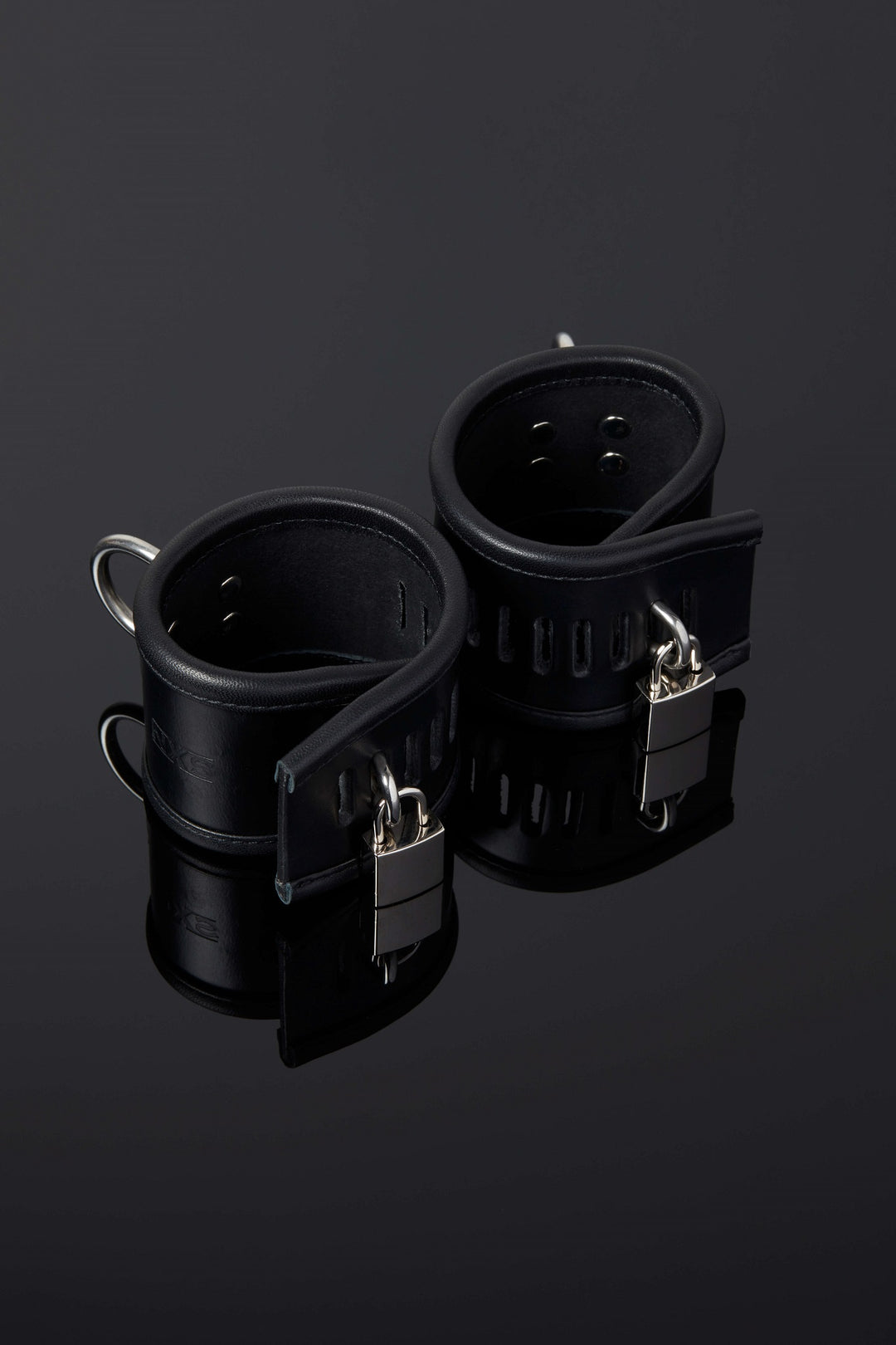 House of SXN Luxury Leather Bondage Ultra Asylum Cuffs Main