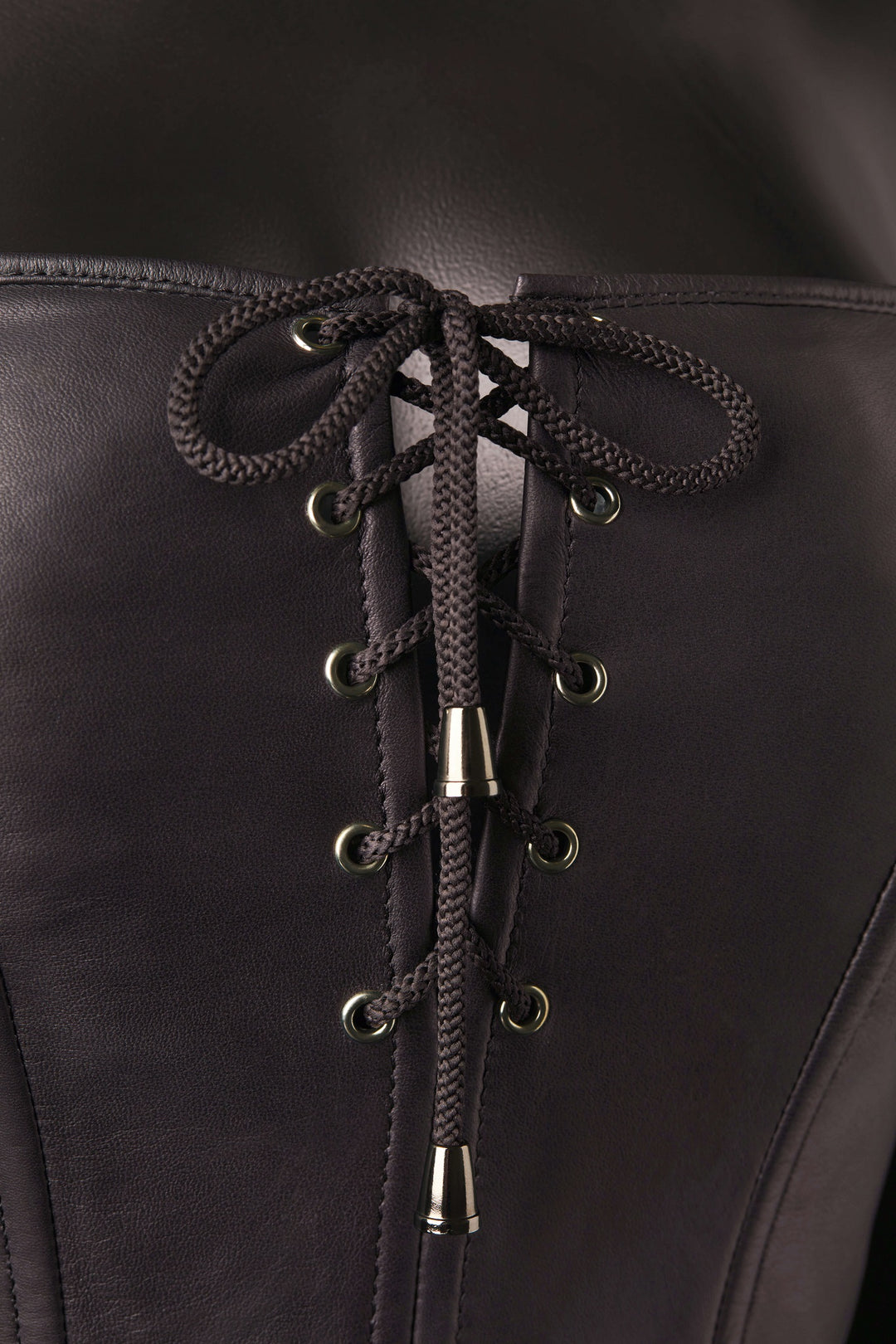 House of SXN Ultra Black Leather Dress 3