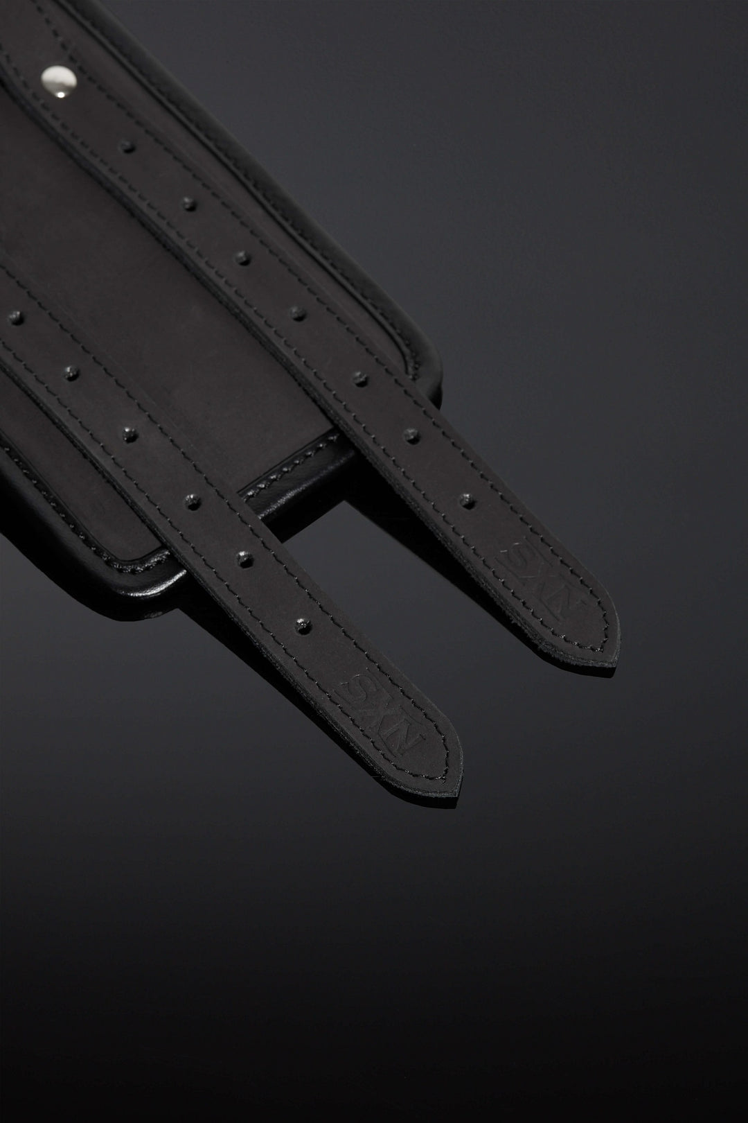 House of SXN Servage Nubuck Leather Bondage Cuffs Ankle