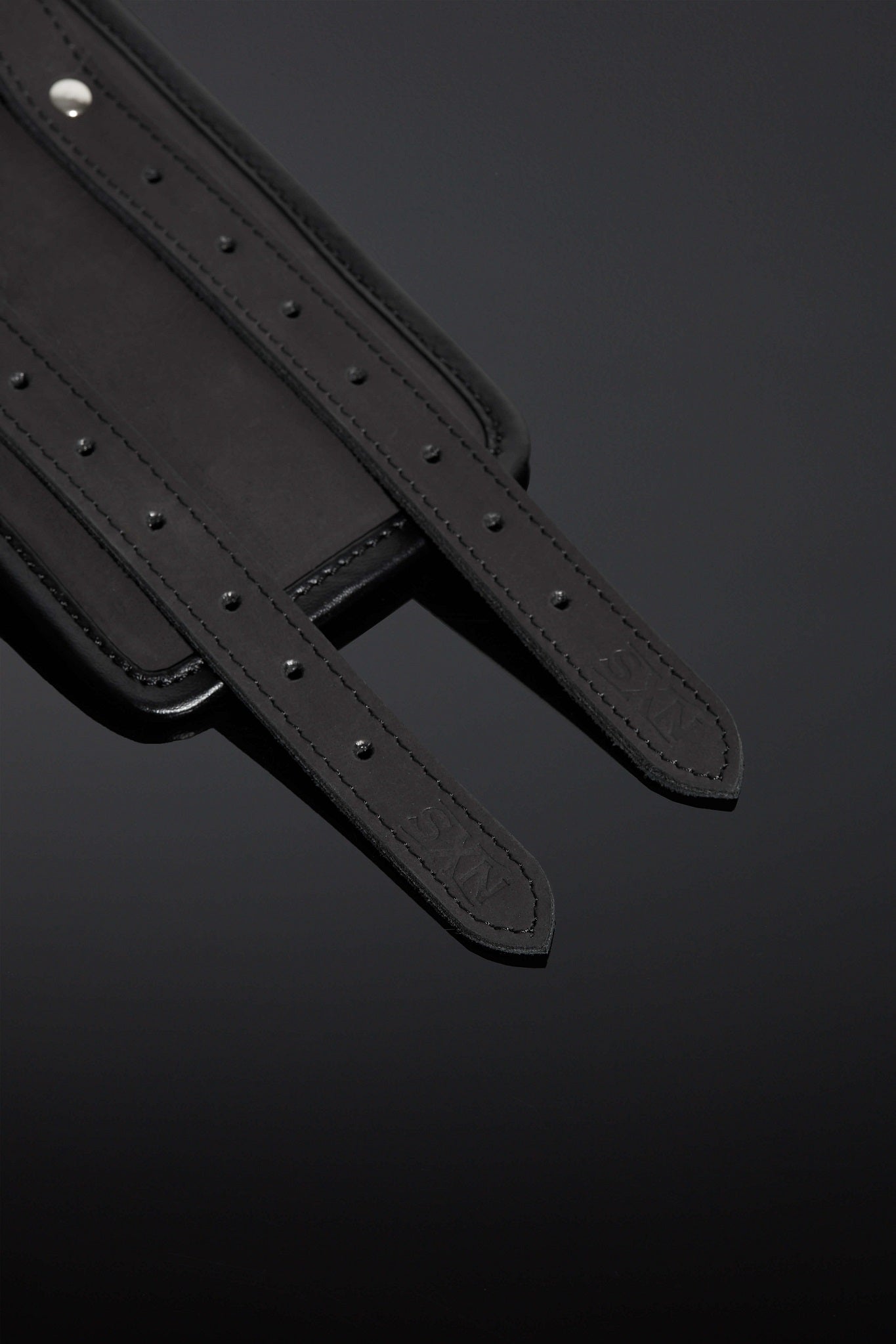 House of SXN Servage Nubuck Leather Bondage Cuffs Ankle