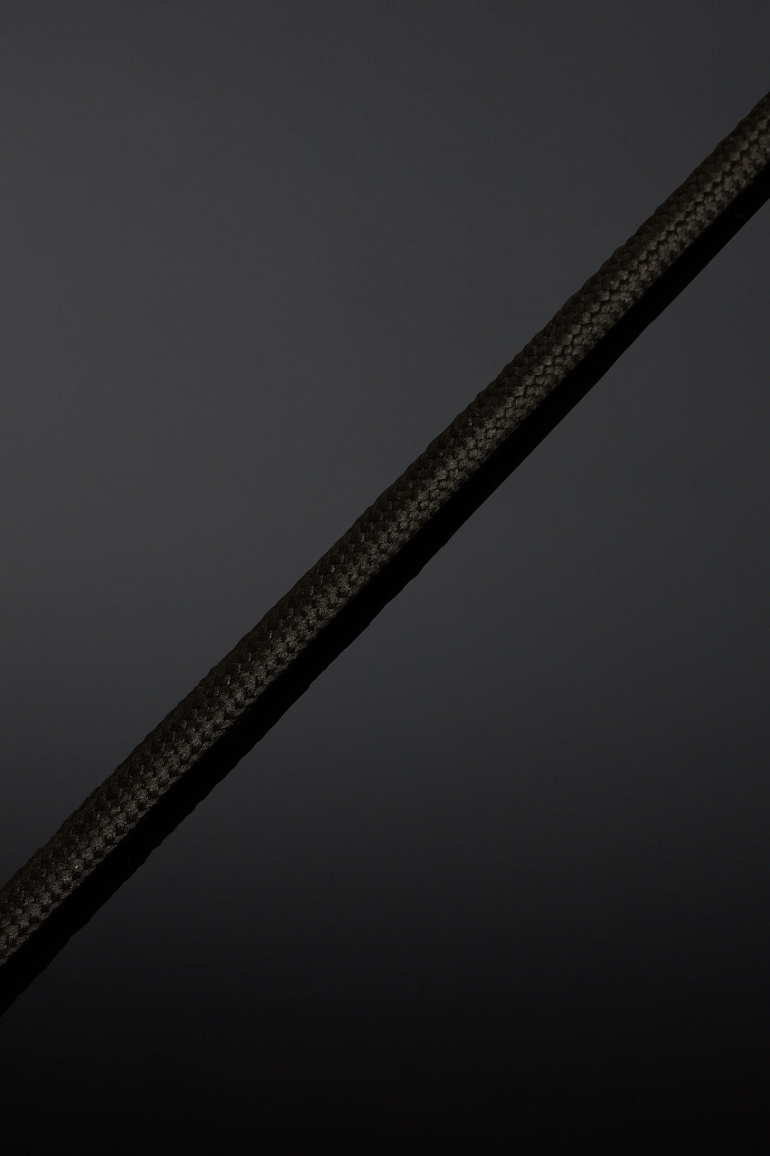 Black Leather crop on black background