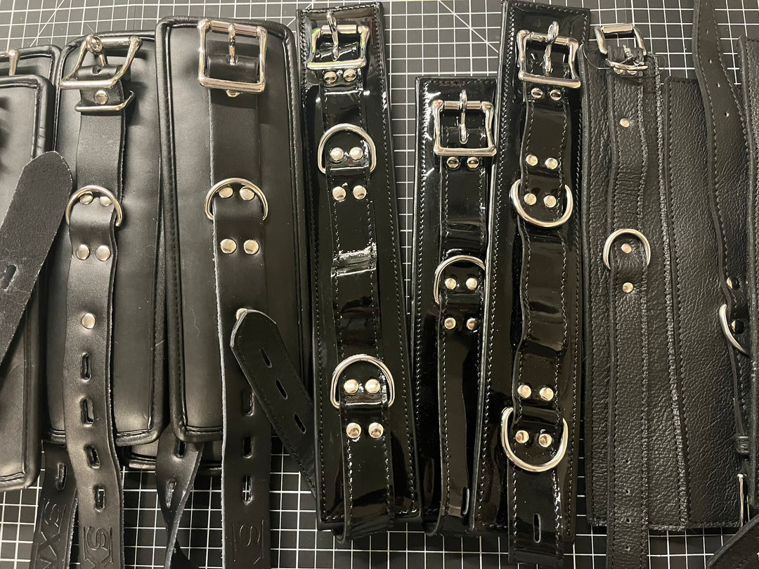 Bulk Lot Leather Cuffs - Various - Display and Demo