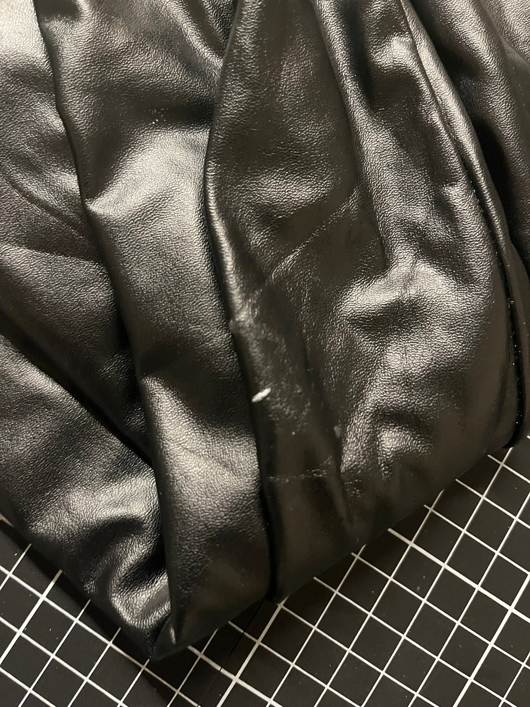 Fuax Leather Stretch Pants - Size Small