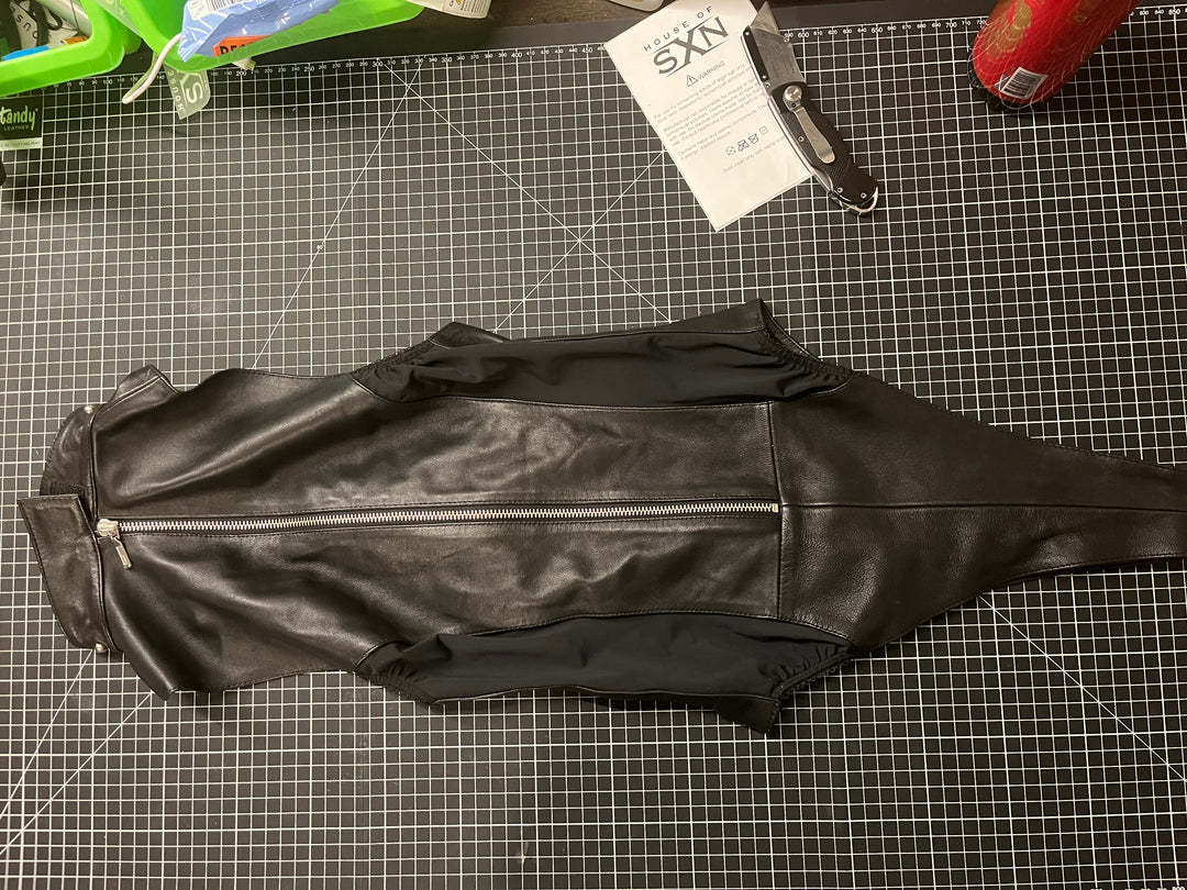 Leather Sense Skinz Lingerie Size Small - damaged