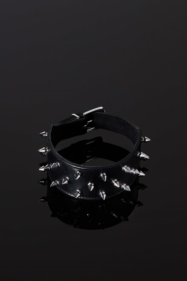 House of SXN SpikeD Luxury Slave Collar with Spikes for BDSM