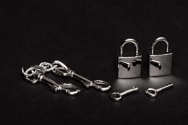 House of SXN Servage Lock and Key Set Bondage Locks and Restraints