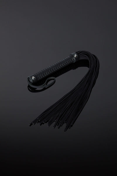 House of SXN Leather Cord Handle Flogger