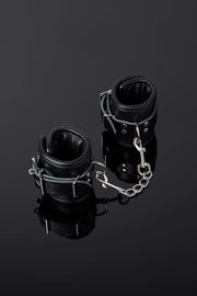 House of SXN Luxury Leather Classic Bondage Cuffs