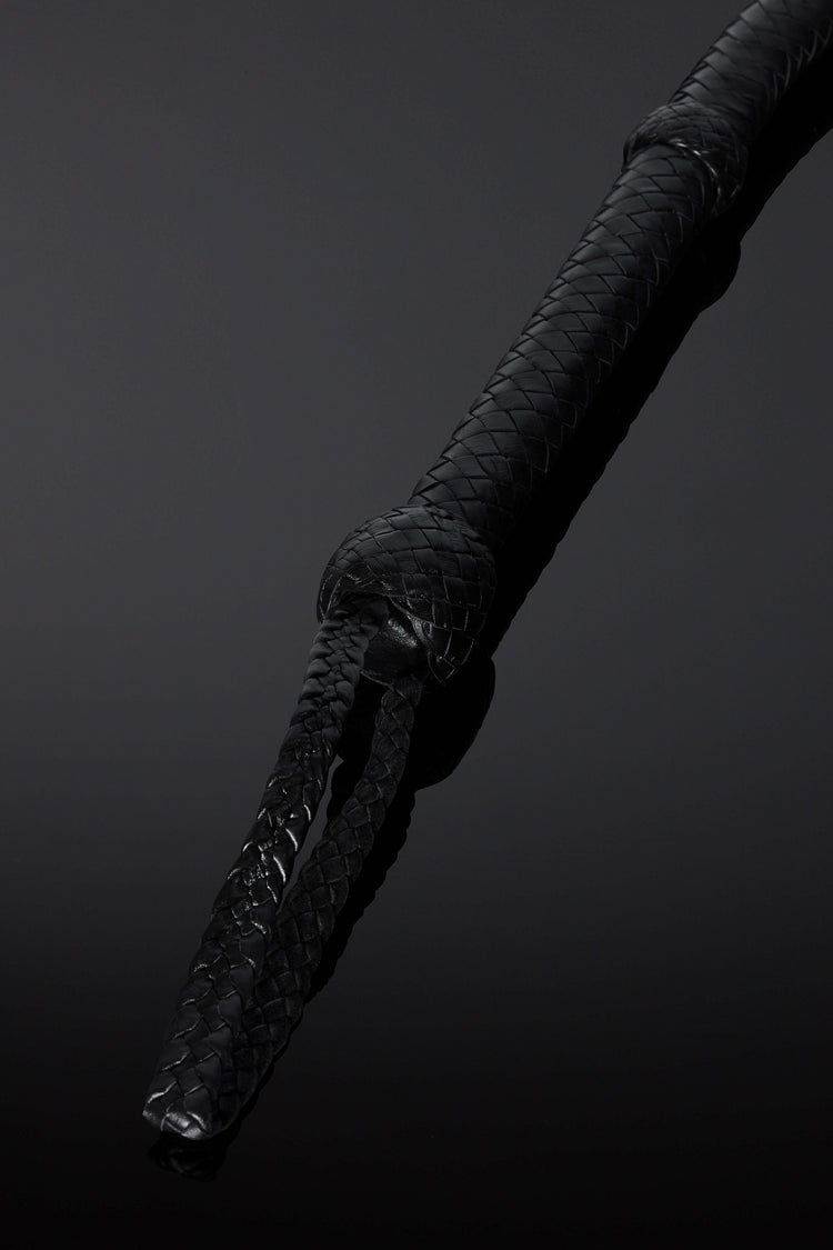 House of SXN Flagella Leather Whip 4