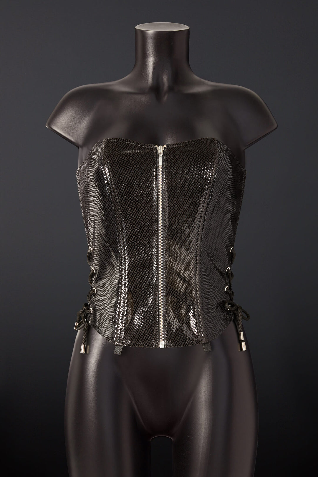 House of SXN Serpens Snake Skin Corset 1