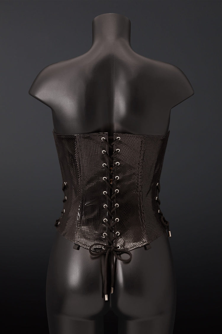 House of SXN Serpens Snake Skin Corset 2