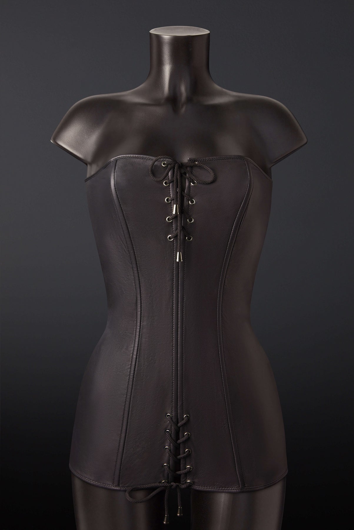 Leather Corset Dress - Luxury BDSM Fetish Fashion | House of SXN Leather Corset Dress - Luxury BDSM Fetish Fashion | House of SXN