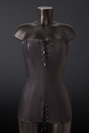 House of SXN Ultra Black Leather Dress 1